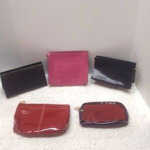 Estee Lauder Assorted Cosmetic Makeup Bags Lot of 5